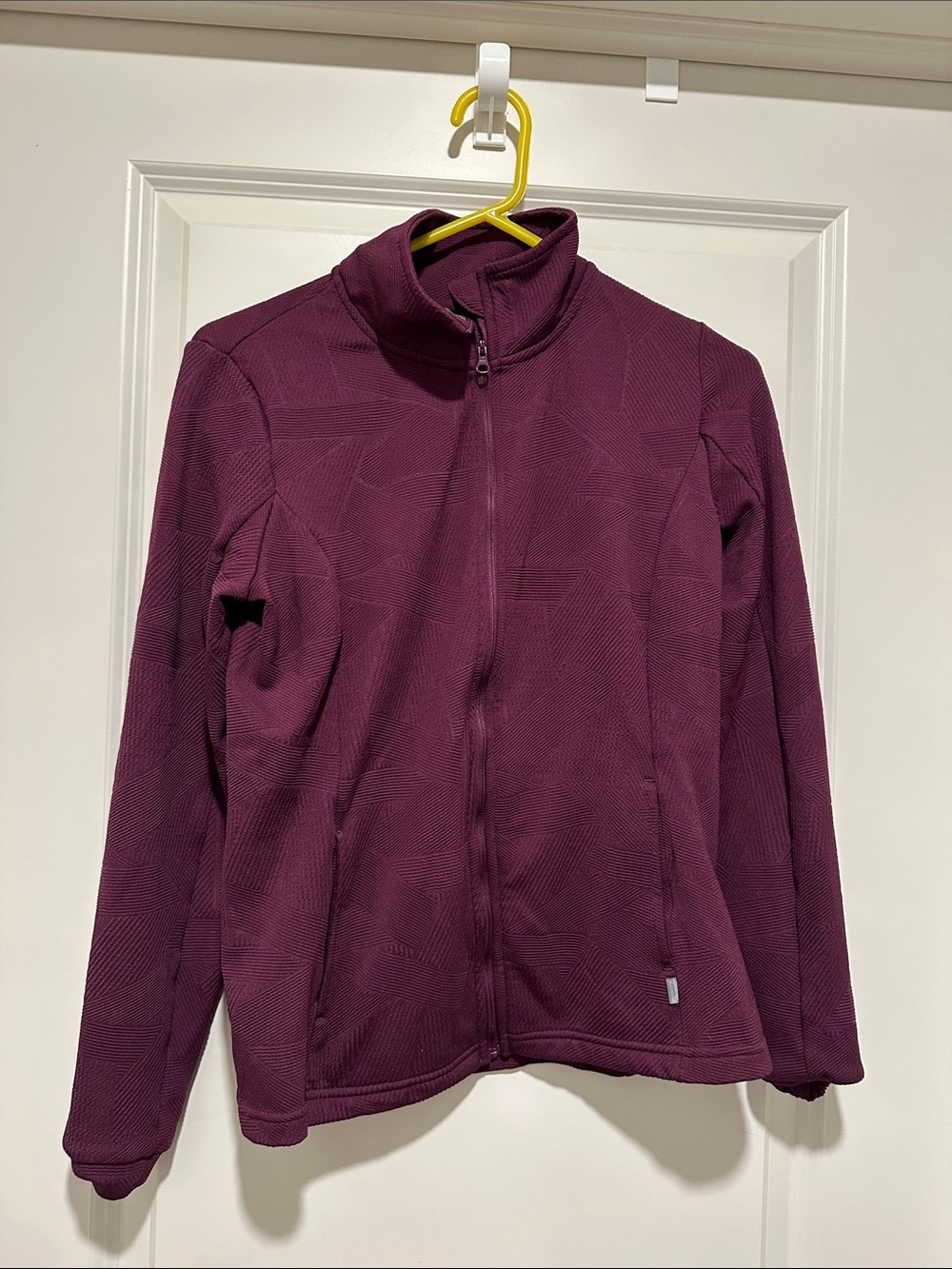 Mondetta Women's Plum Full-Zip Sweatshirt Jacket